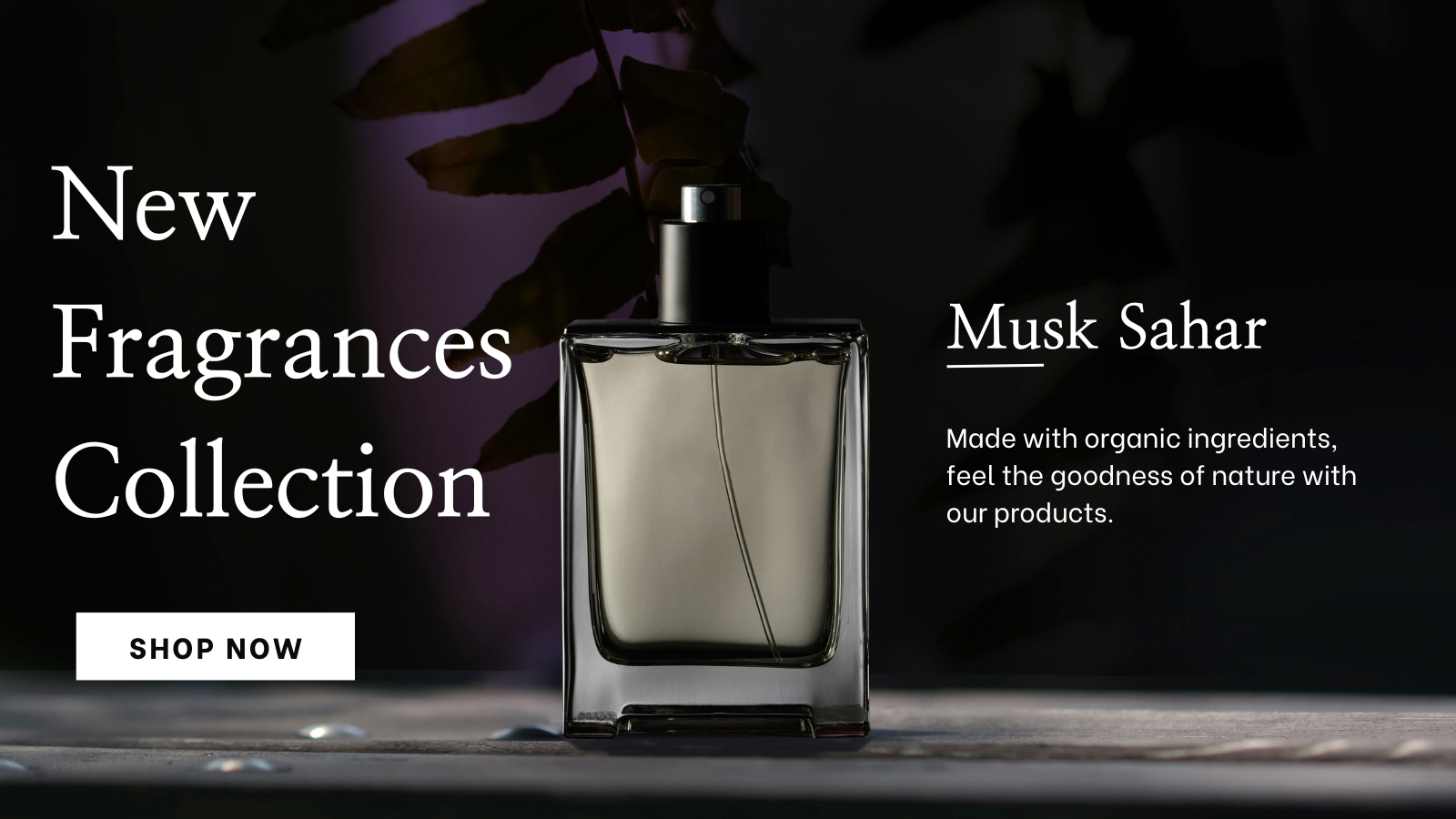 New Fragrances Collection banner